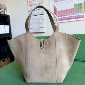 Brunello Cucinelli Tote Bag in Suede with Monili